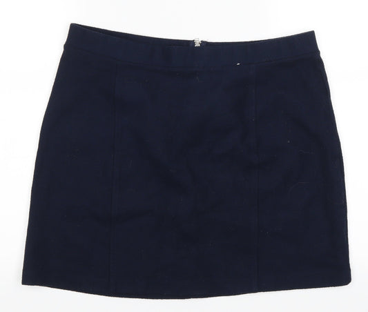 Tu Womens Blue A-Line Skirt Size 14