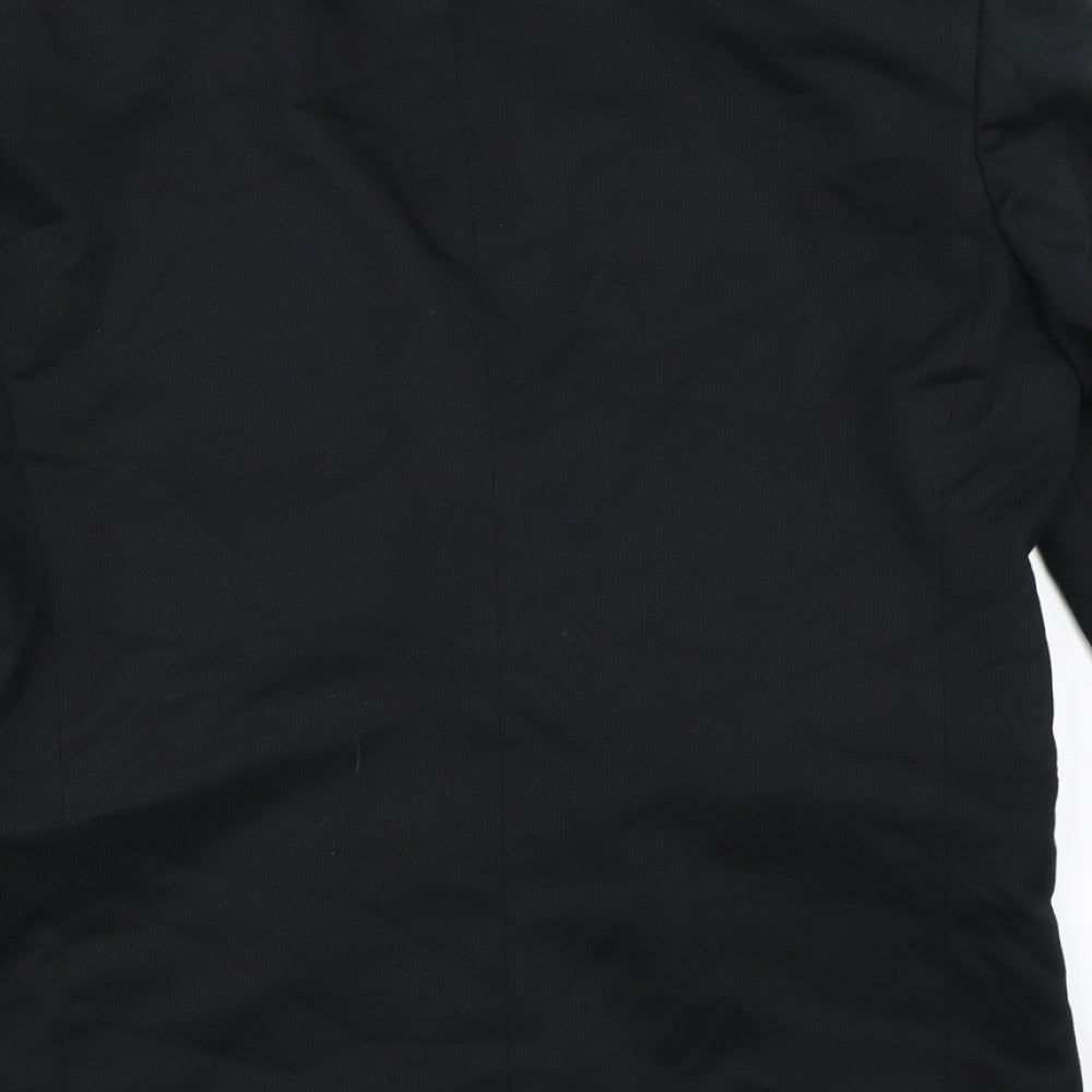 Mens UK Size 40 Sequel Regular Black Suit Jacket