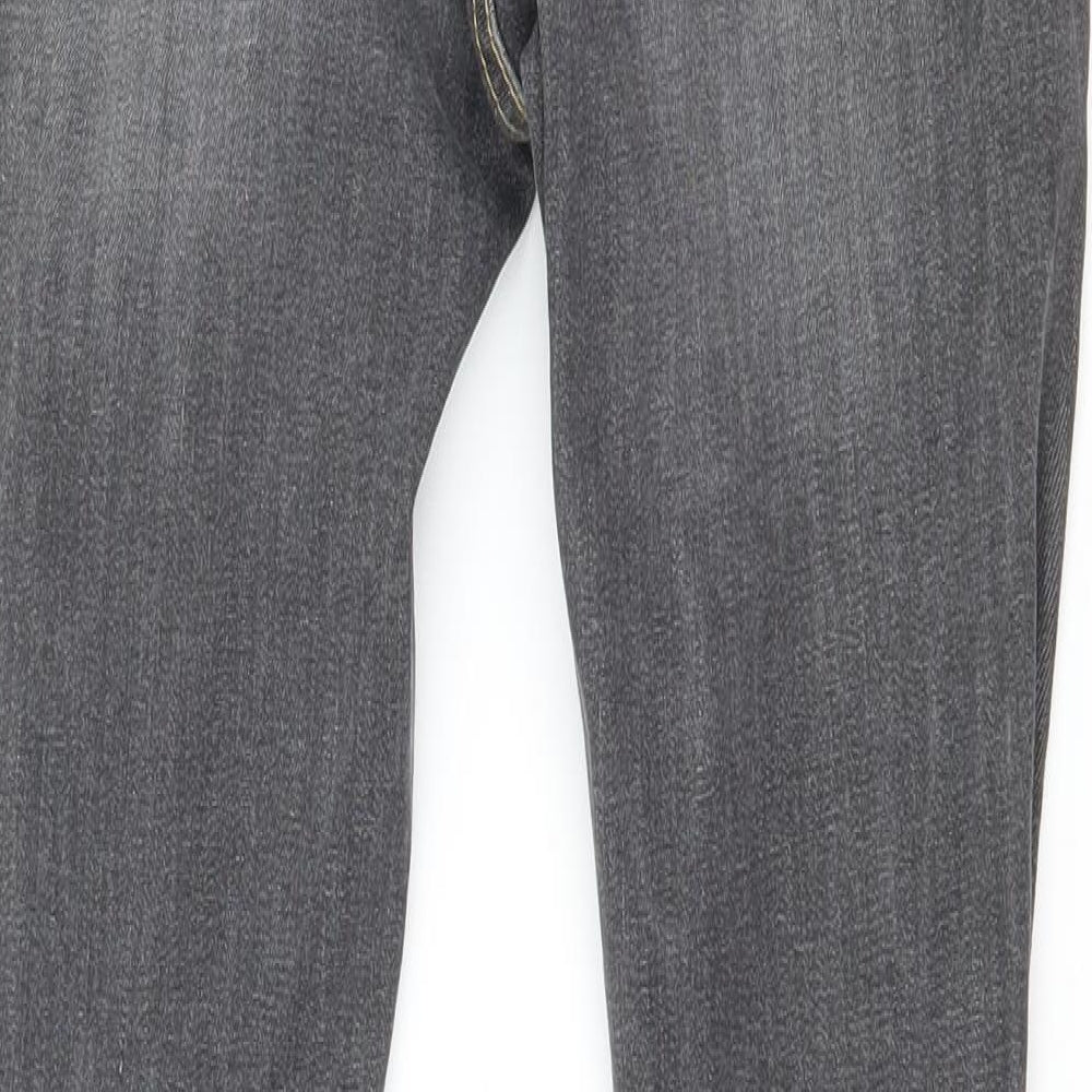 United Colors of Benetton Womens Grey Denim Skinny Jeans Size 26 in L30 in
