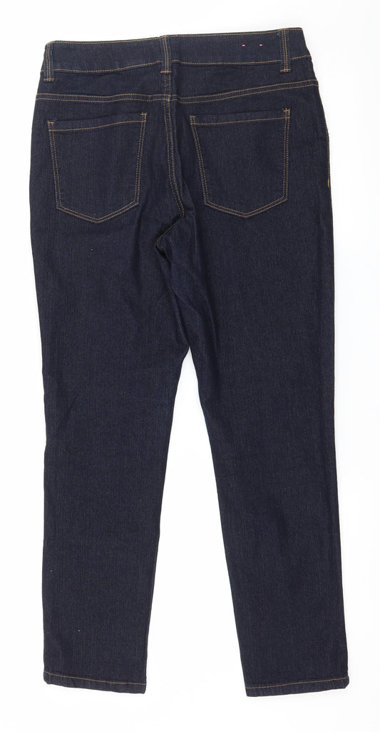 New Look Womens Blue Denim Skinny Jeans Size 10 L26 in