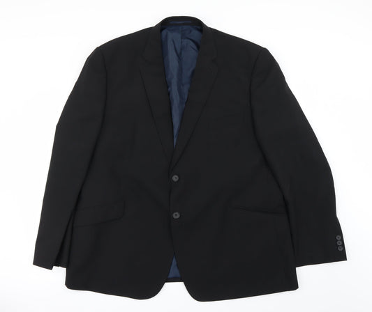 Womens UK Size 48 George Regular Black Blazer