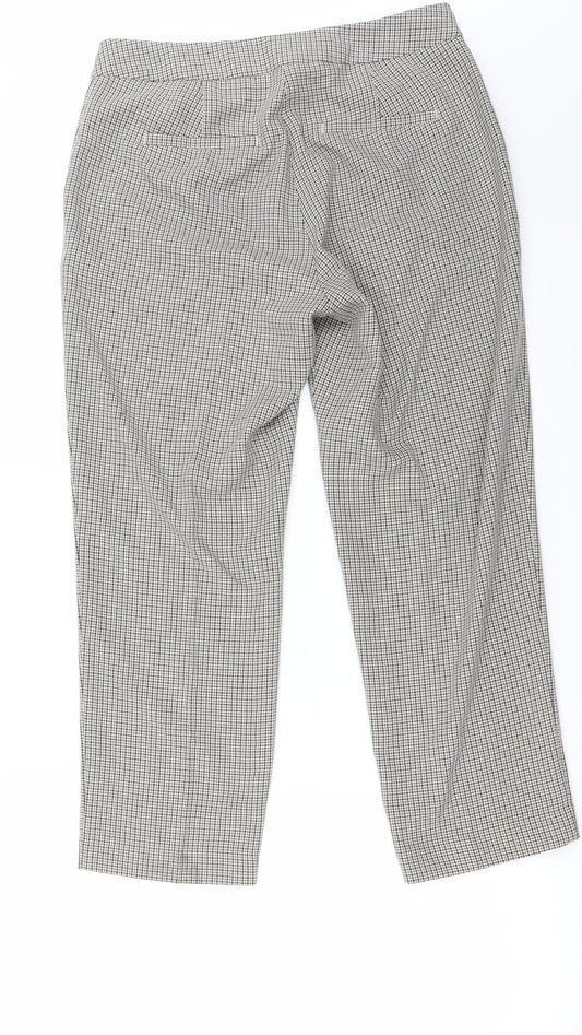 Womens UK Size 10 Marks and Spencer Regular Fit Grey Trousers