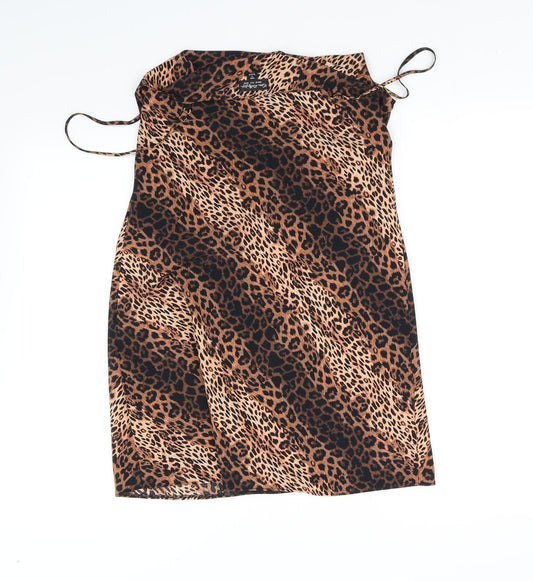 Miss Selfridge Womens Black Fit & Flare Size 10