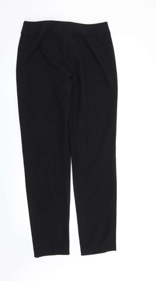 George Womens Black Trousers Size 10 L31 in