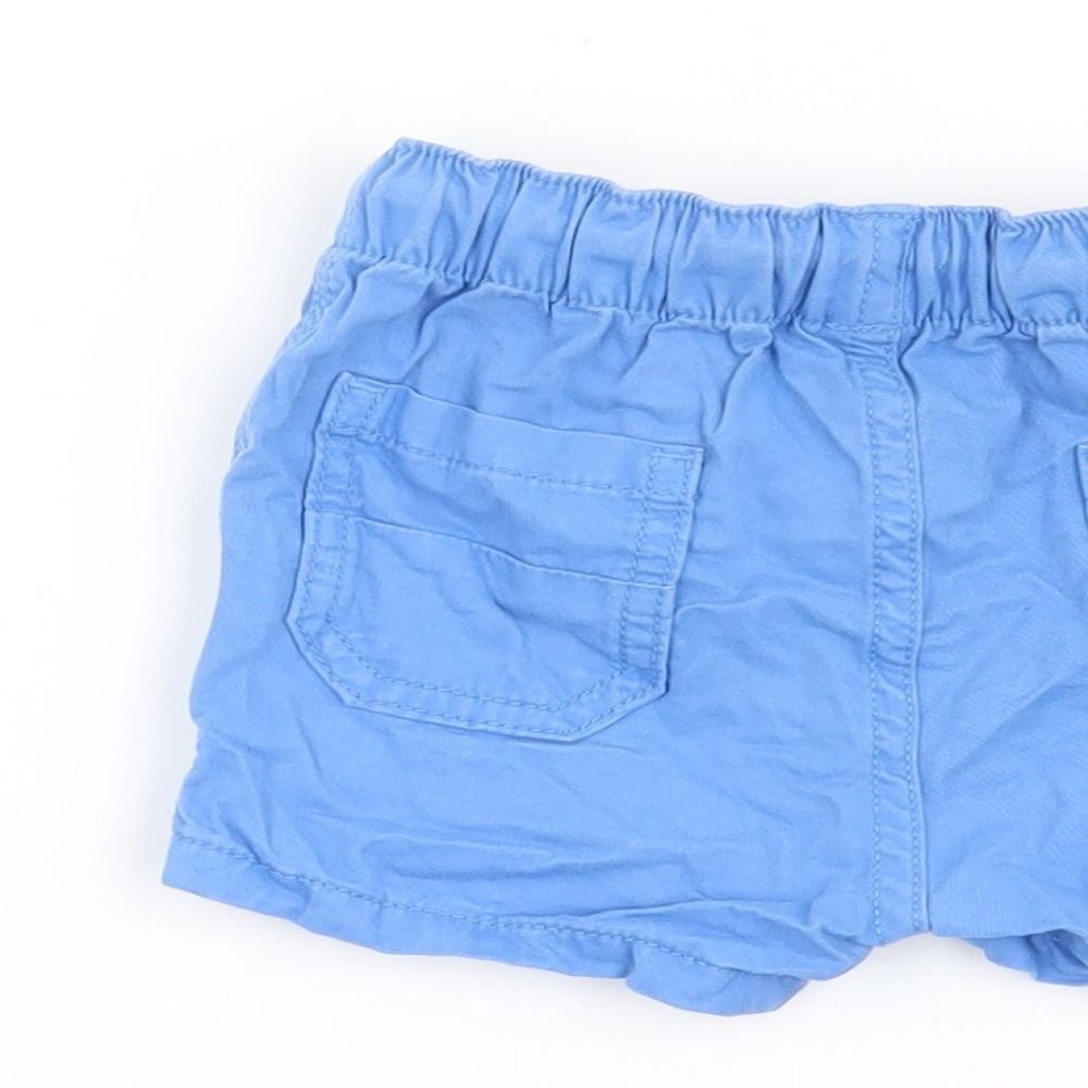 NEXT Boys Blue Cargo Trousers Size 3-6 Months