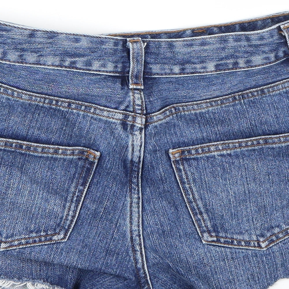 ASOS Womens Blue Bermuda Shorts Size 8