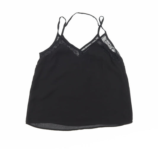 NewLook Womens Black Basic Blouse Size 8