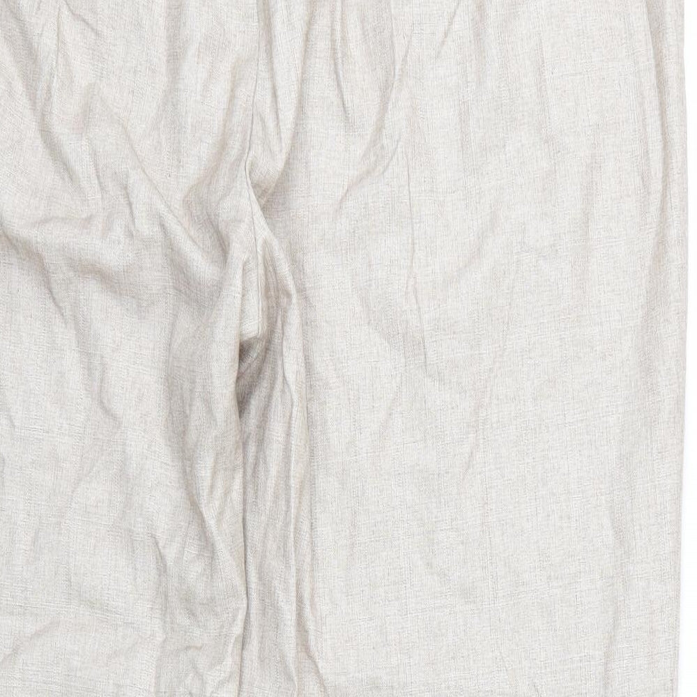 Debenhams Womens Beige Trousers Size 22 L27 in