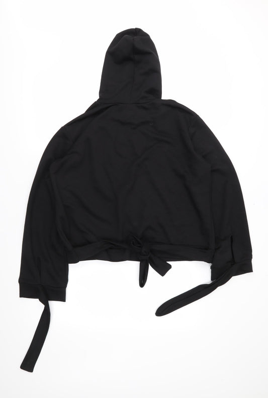 Womens UK Size 14 Look of the Day Black Pullover Hoodie