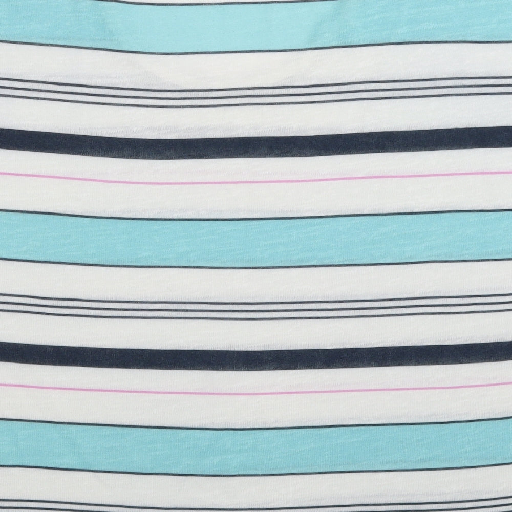 DASH Womens Multicoloured Striped Knit Pullover Jumper Size 18