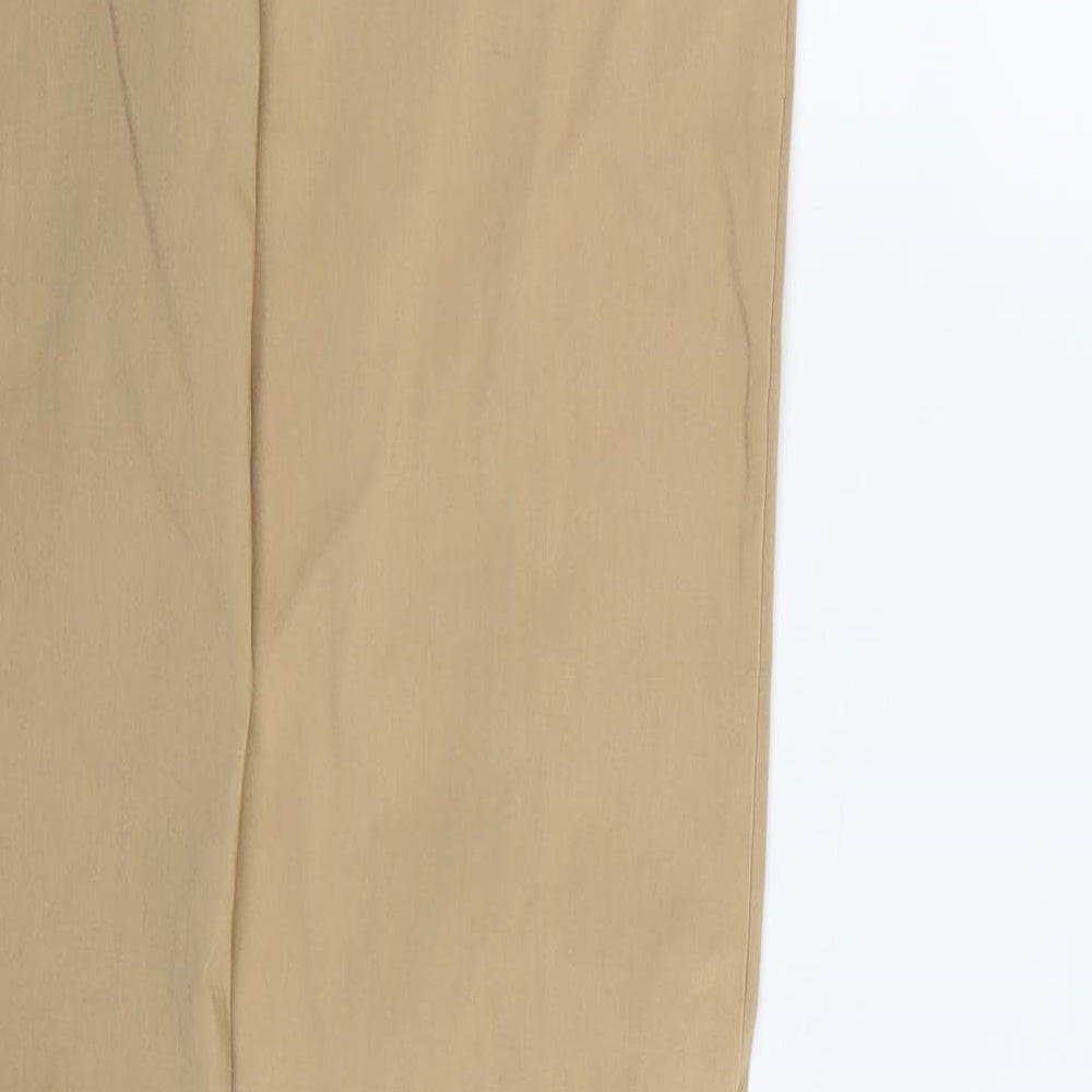 MISSREPRESENT Womens Brown Trousers Size 10 L32 in