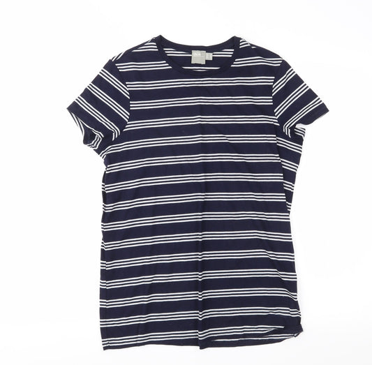 Womens UK Size 10 ASOS Blue Basic Polo