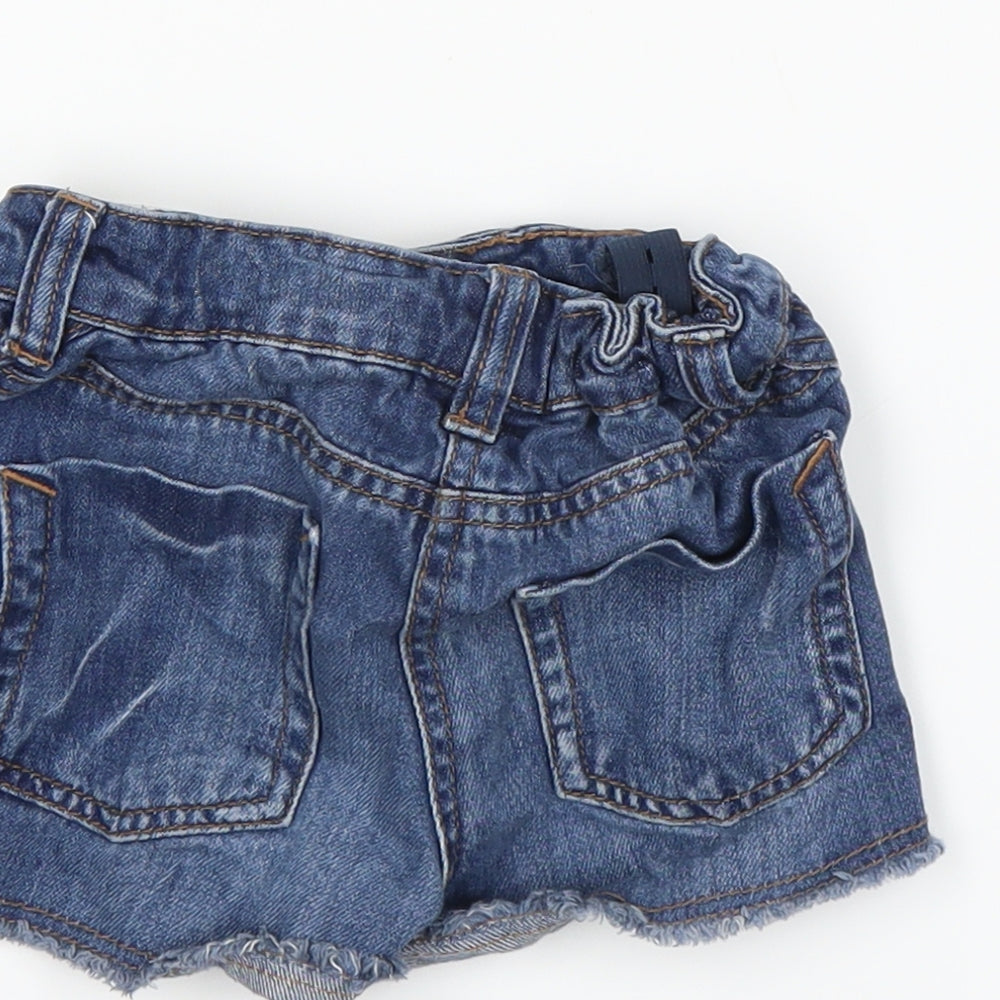 NEXT Girls Blue Culotte Shorts Size 5 Years