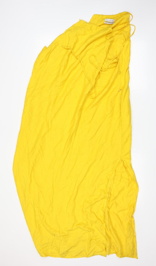 Urban Outfitters Womens Yellow A-Line Size L