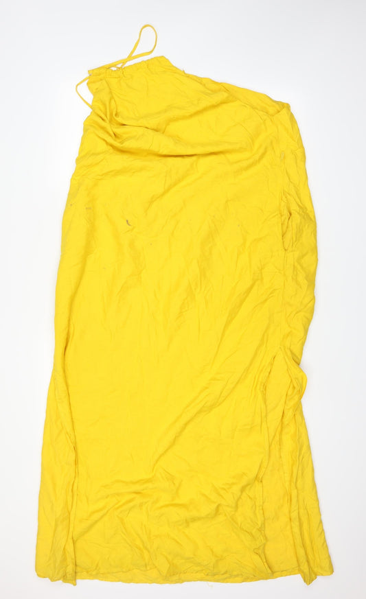Urban Outfitters Womens Yellow A-Line Size L