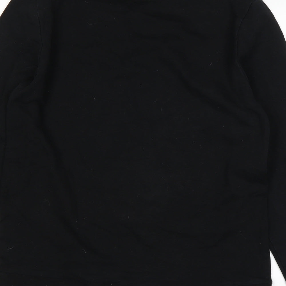 ASOS Womens Black Pullover Jumper Size L