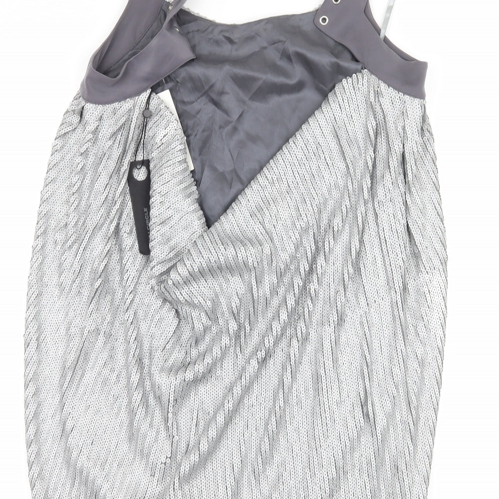 Full Circle Womens Grey Tank Dress Size 10