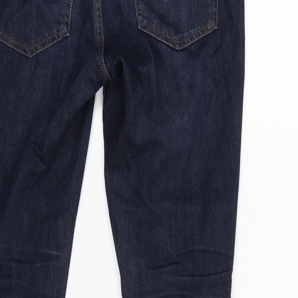 Gap Womens Blue Denim Straight Jeans Size 26 L28 in