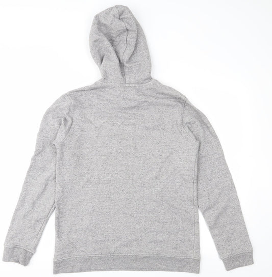 Topman Mens Grey Pullover Hoodie Size XS