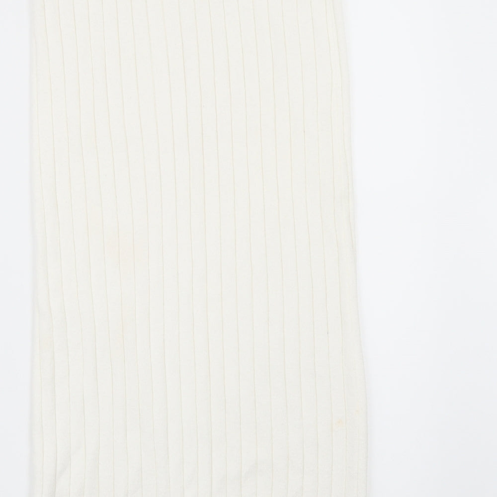 Primark Womens Ivory Maxi Skirt Size S