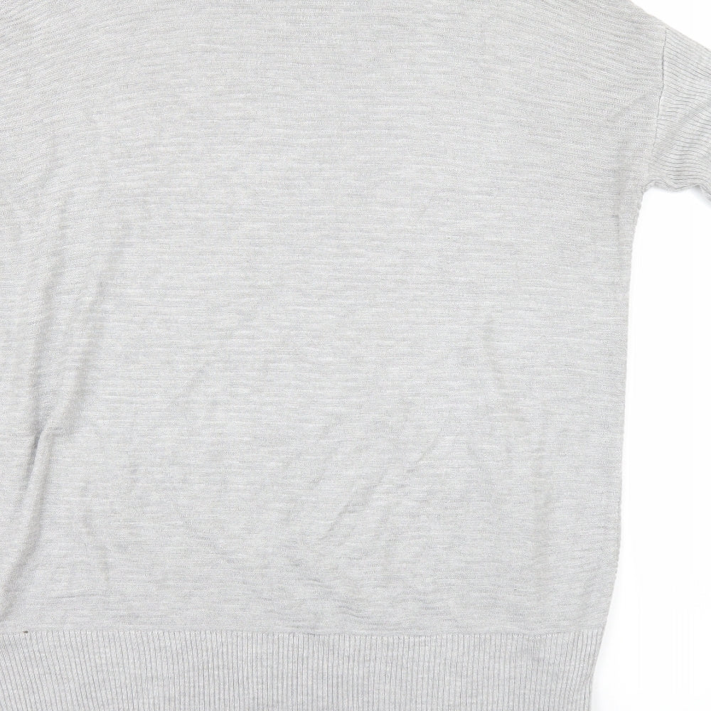 Primark Womens Grey Pullover Jumper Size 6