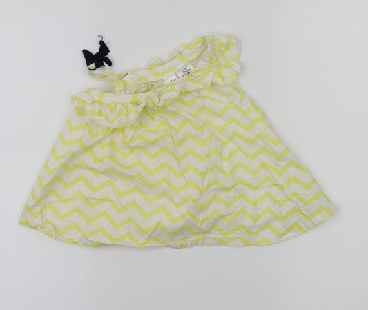 Lydia jane Yellow Animal Print Fit & Flare Size 12-18 Months