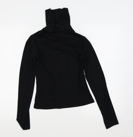 SHEIN Womens Black Basic T-Shirt Size M