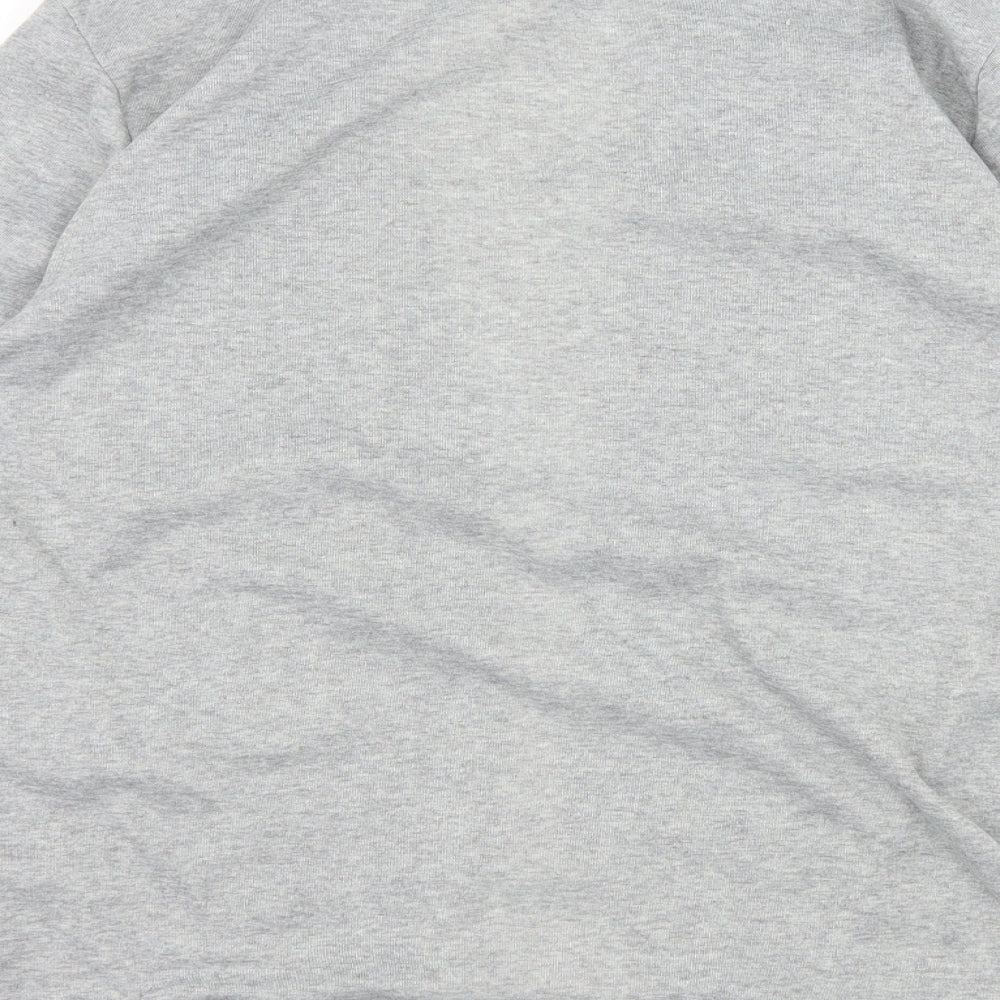 Siimhwrss Womens Grey Jersey Cardigan Jumper Size 2XL