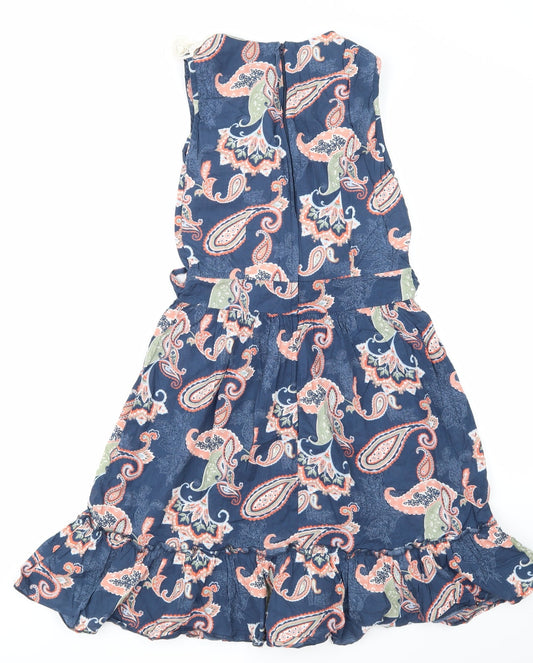 Dorothy Perkins Womens Black Argyle/Diamond Skater Dress Size 10