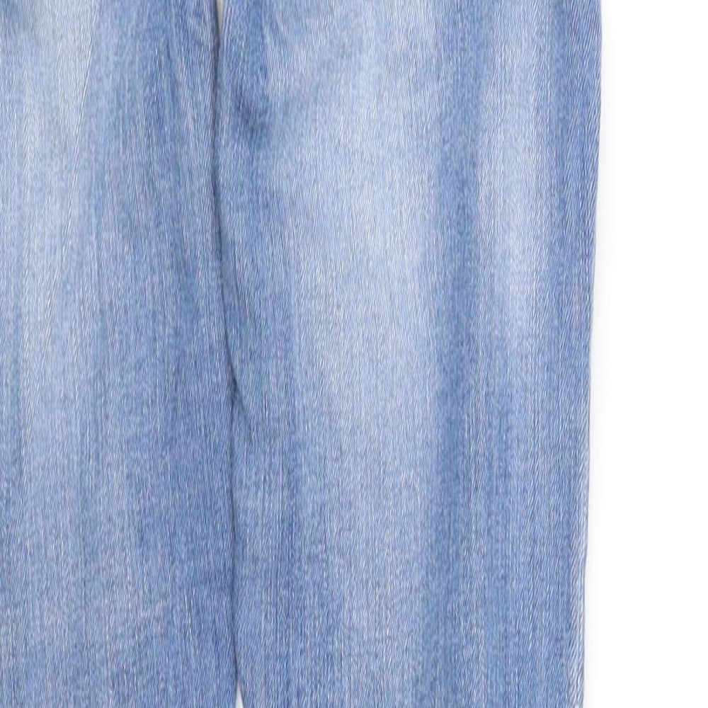 Womens UK Size S pre worn Regular Fit Straight Blue Jeans