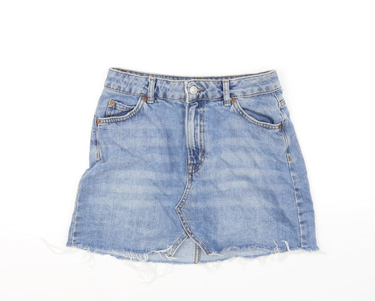 Womens UK Size 8 Topshop Flare Skirt