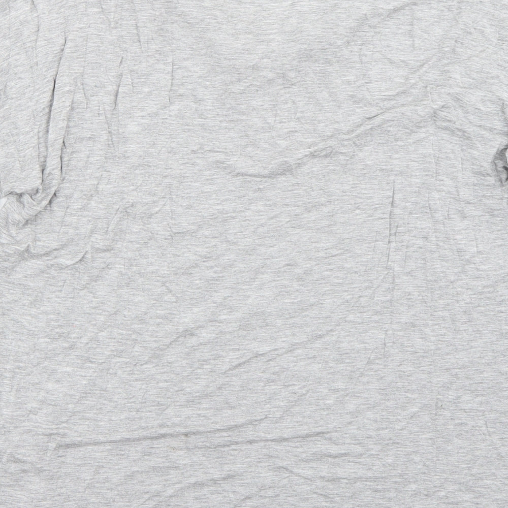 Womens UK Size S NEXT Grey Basic T-Shirt