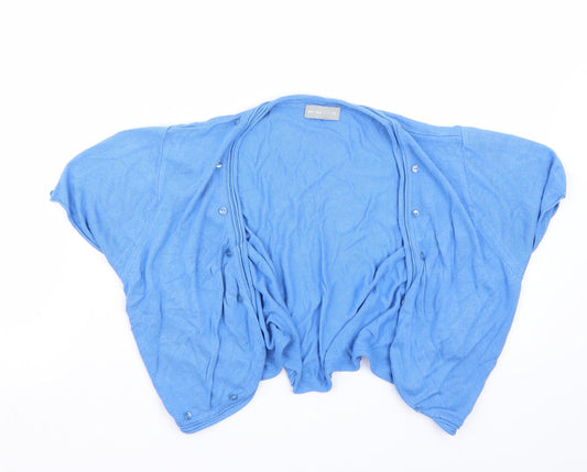 Per Una Womens Blue Cardigan Jumper Size 20