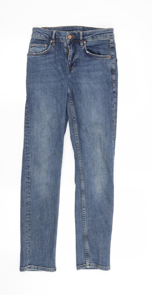 Womens UK Size 26 in ASOS Regular Fit Skinny Blue Jeans