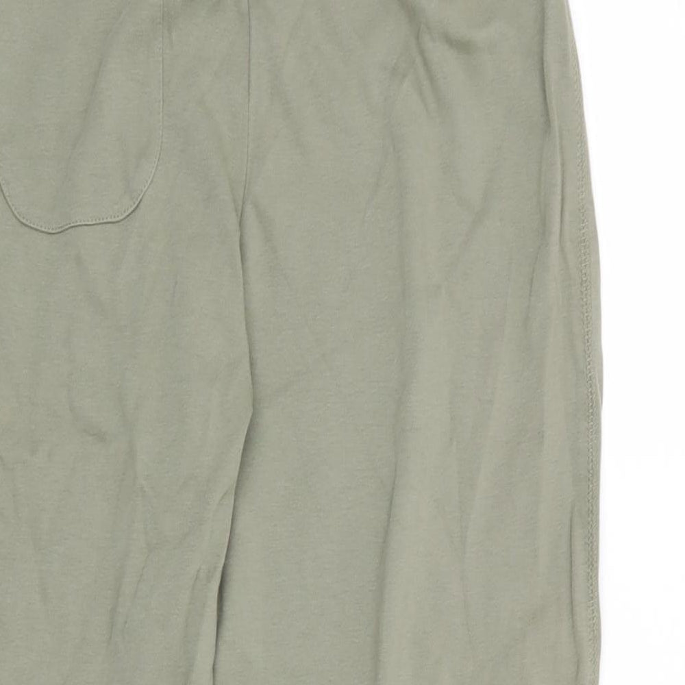 TU Womens Green Sweatpants Trousers Size 14 L21 in