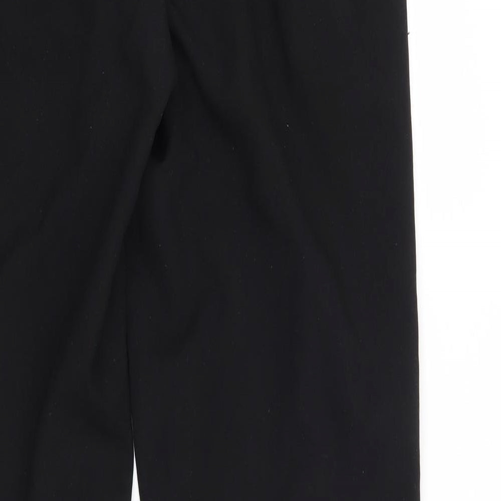 George Womens Black Trousers Size 10 L30 in