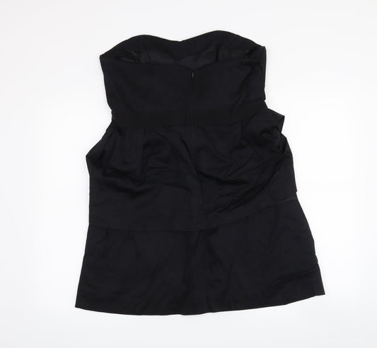 Coast Womens Black A-Line Size 16