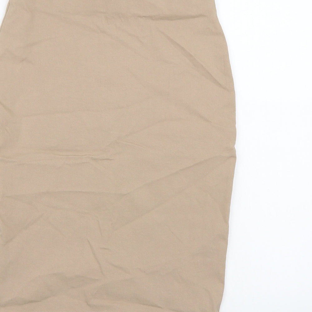 Atmosphere Womens Brown A-Line Skirt Size 10