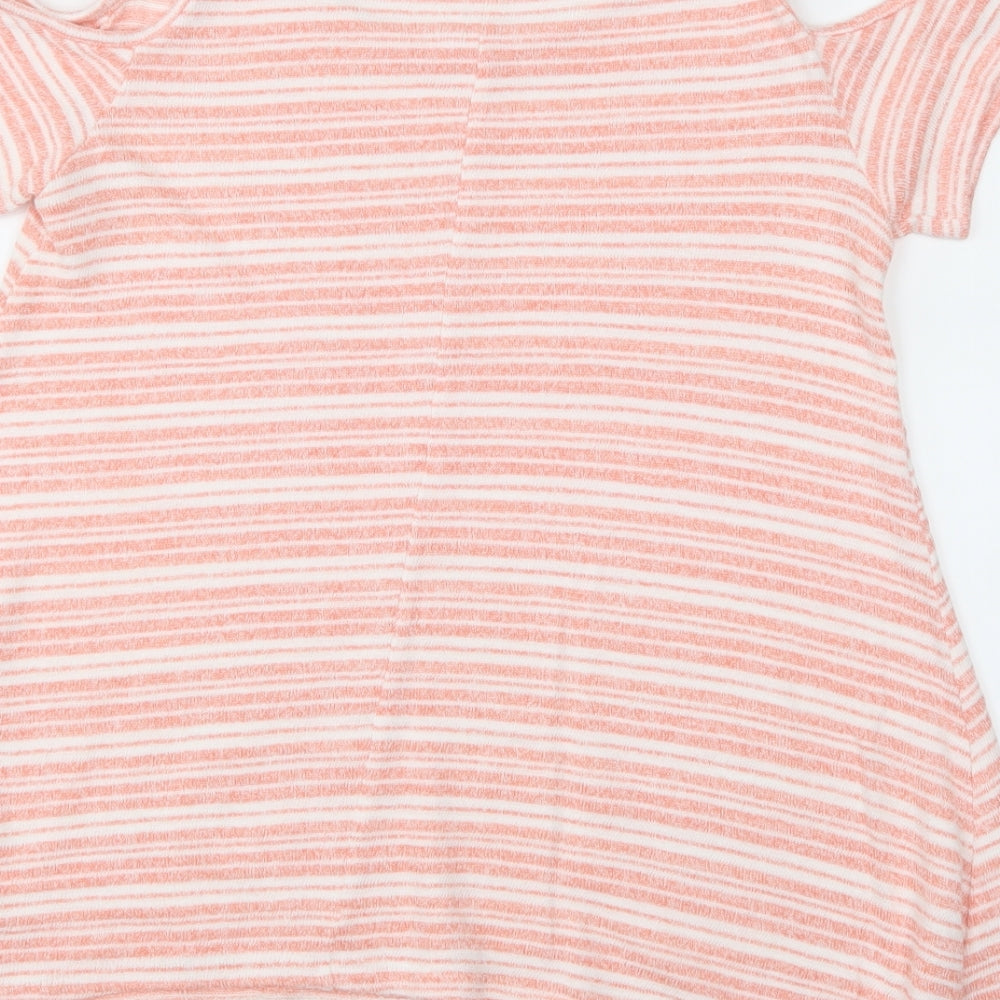 Womens UK Size 12 George Pink Basic Blouse