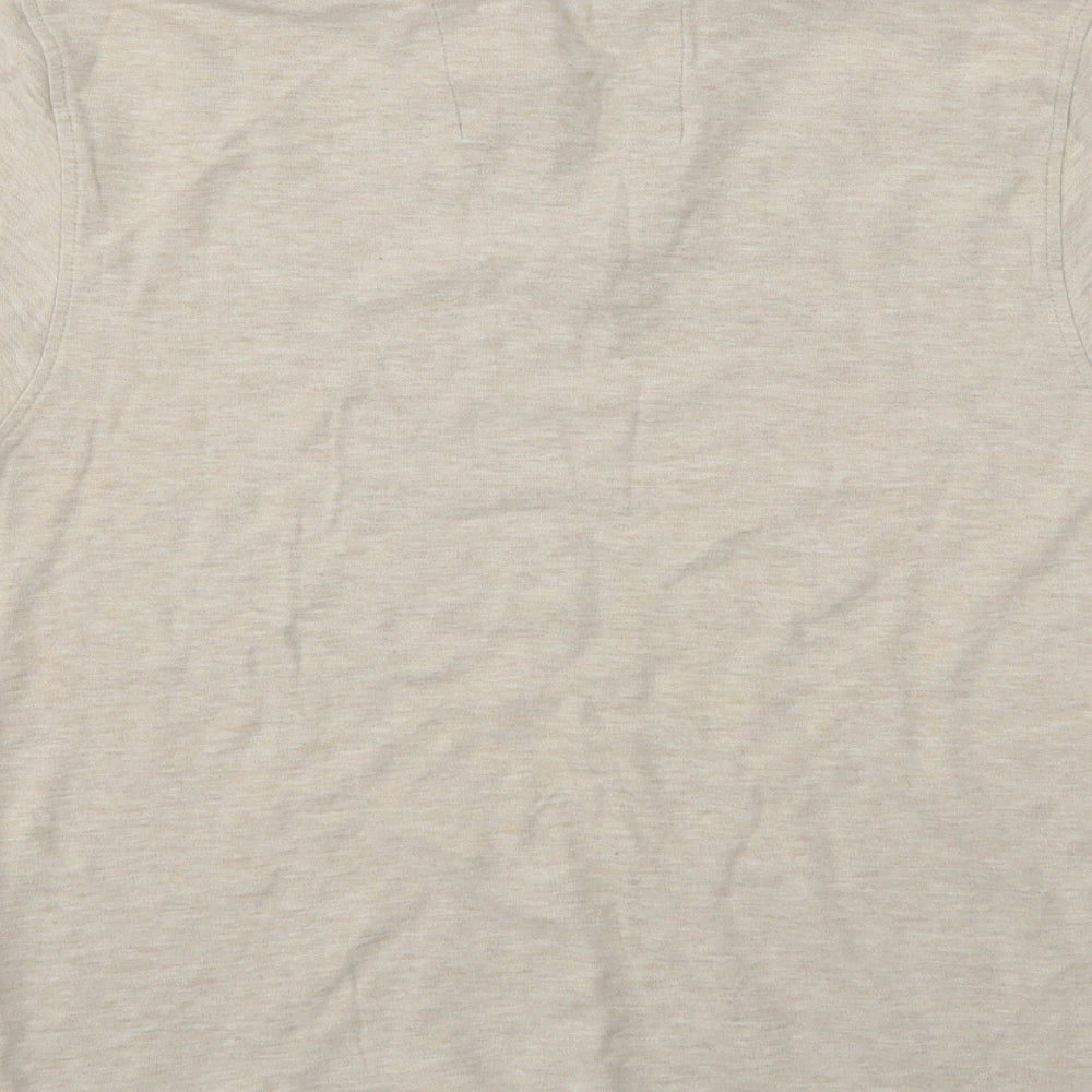 modern essentials Mens Beige Polo Size M