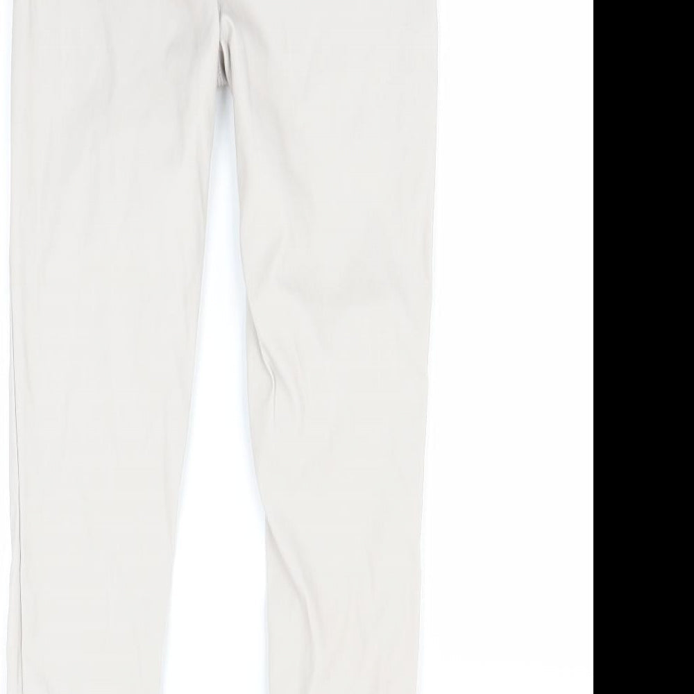 denim&co Womens Grey Skinny Jeans Size 10 L30 in