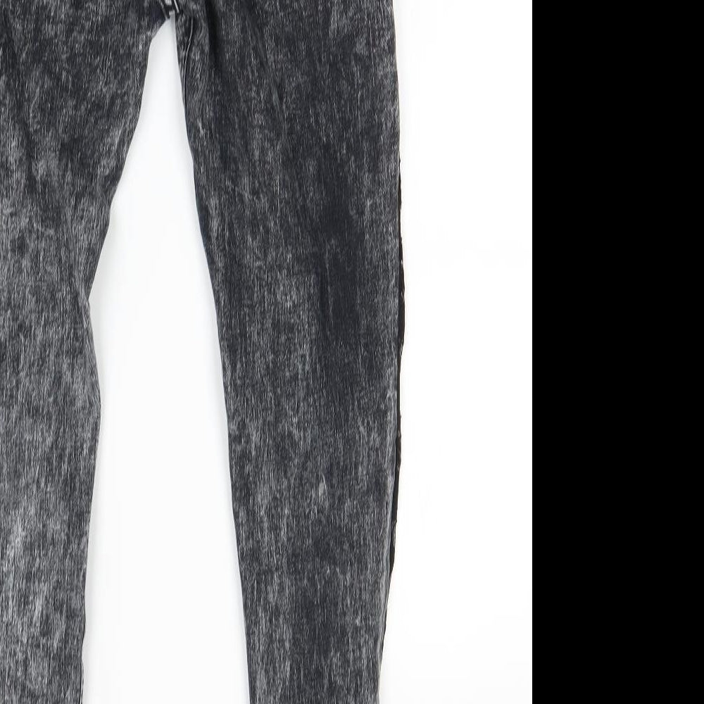 dressfo Womens Black Skinny Jeans Size 10 L29 in