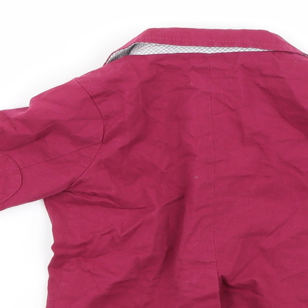 mamas & papas Girls Purple Jacket Size 9-12 Months