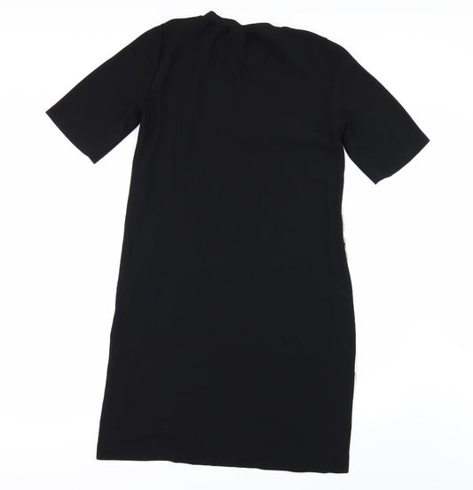 Zara Womens Black Floral Mini Size XS