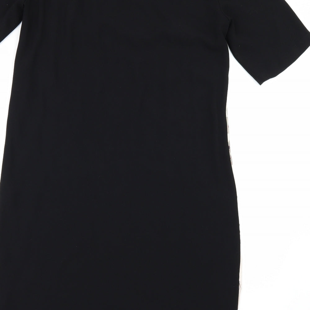 Zara Womens Black Floral Mini Size XS