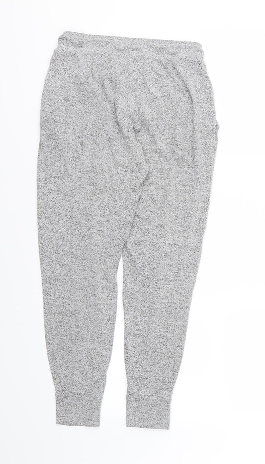 FOREVER 21 Womens Grey Jersey Jogger Trousers Size S L26 in