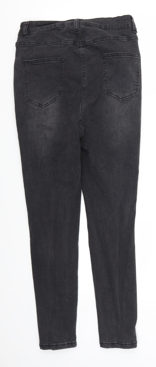 SheIn Womens Grey  Denim Skinny Jeans Size 28 in L25 in