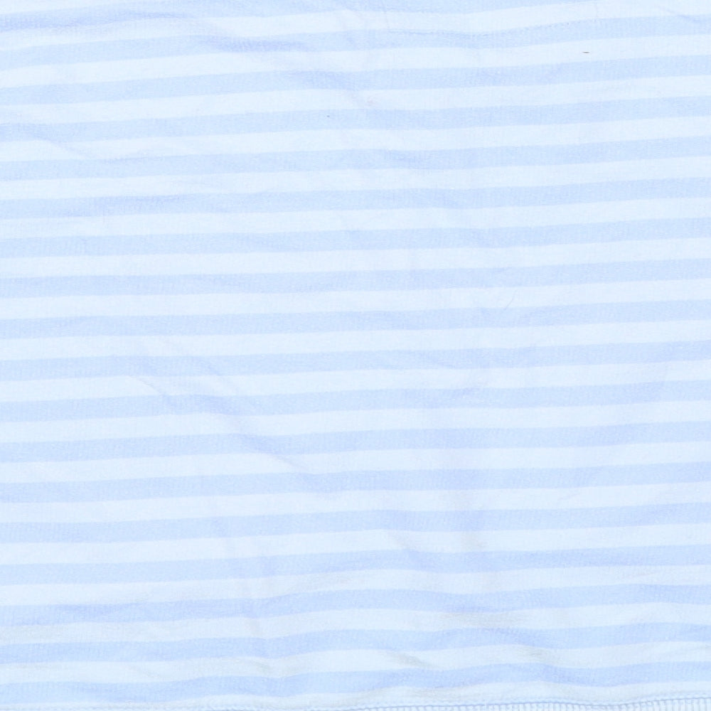 Marks & Spencer Womens Blue Striped Pullover Jumper Size 14