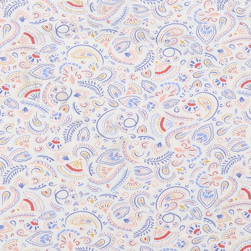 Damart Womens White Basic T-Shirt Size M