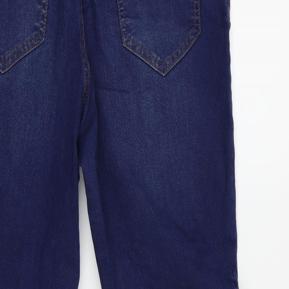 F&F Womens Blue Skinny Jeans Size 12 L28 in